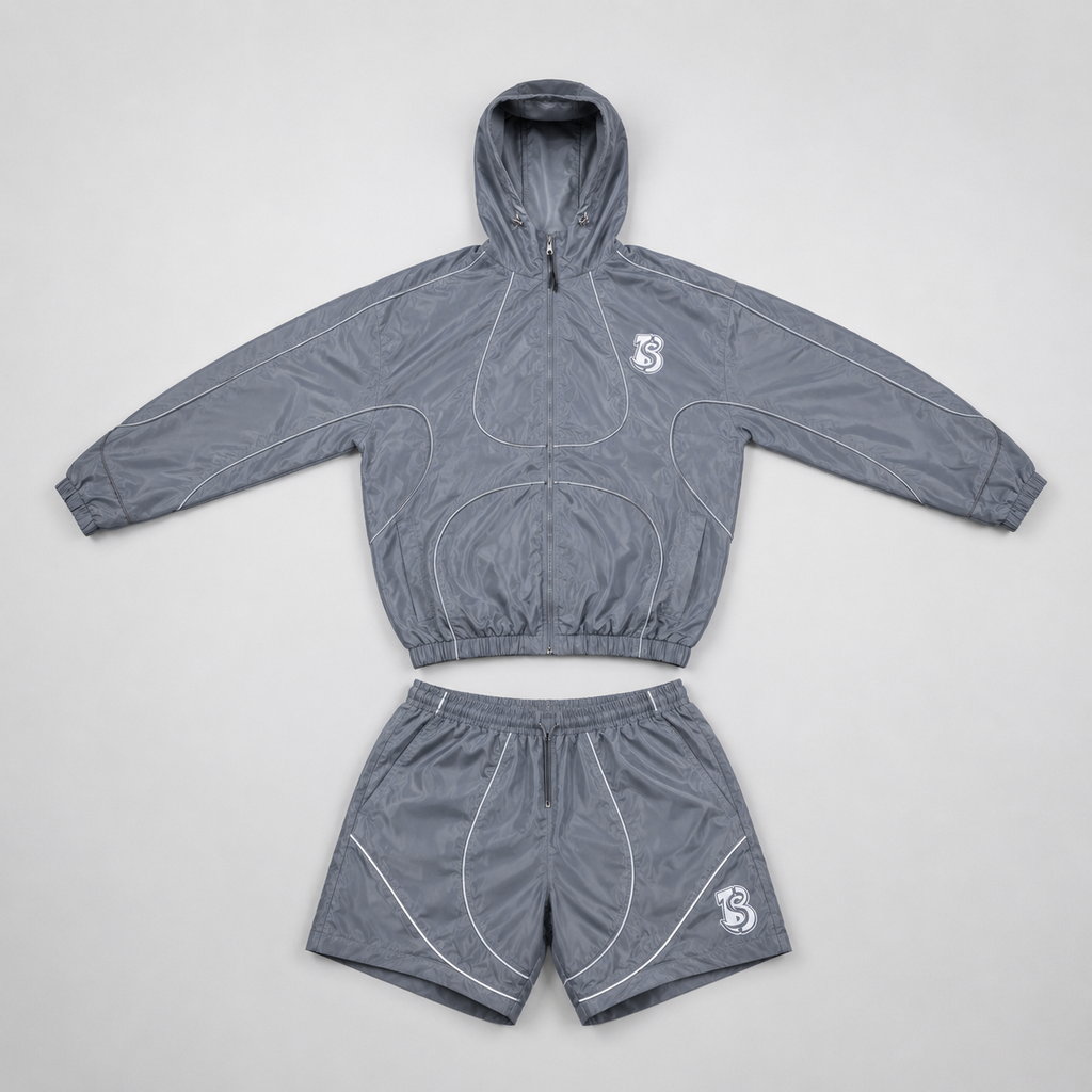 BB Grey Short Set