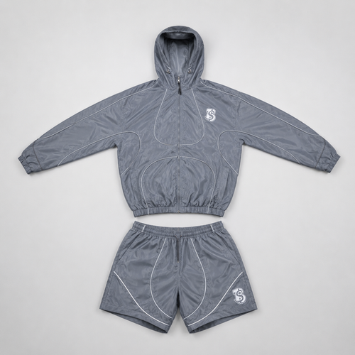 BB Grey Short Set
