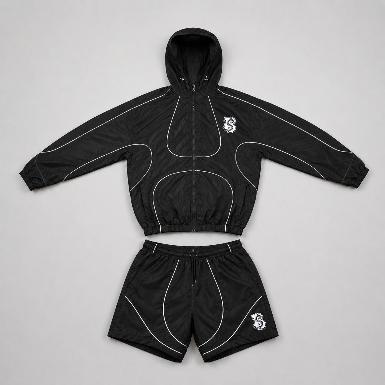 BB Black Short Set