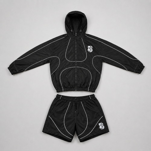 BB Black Short Set