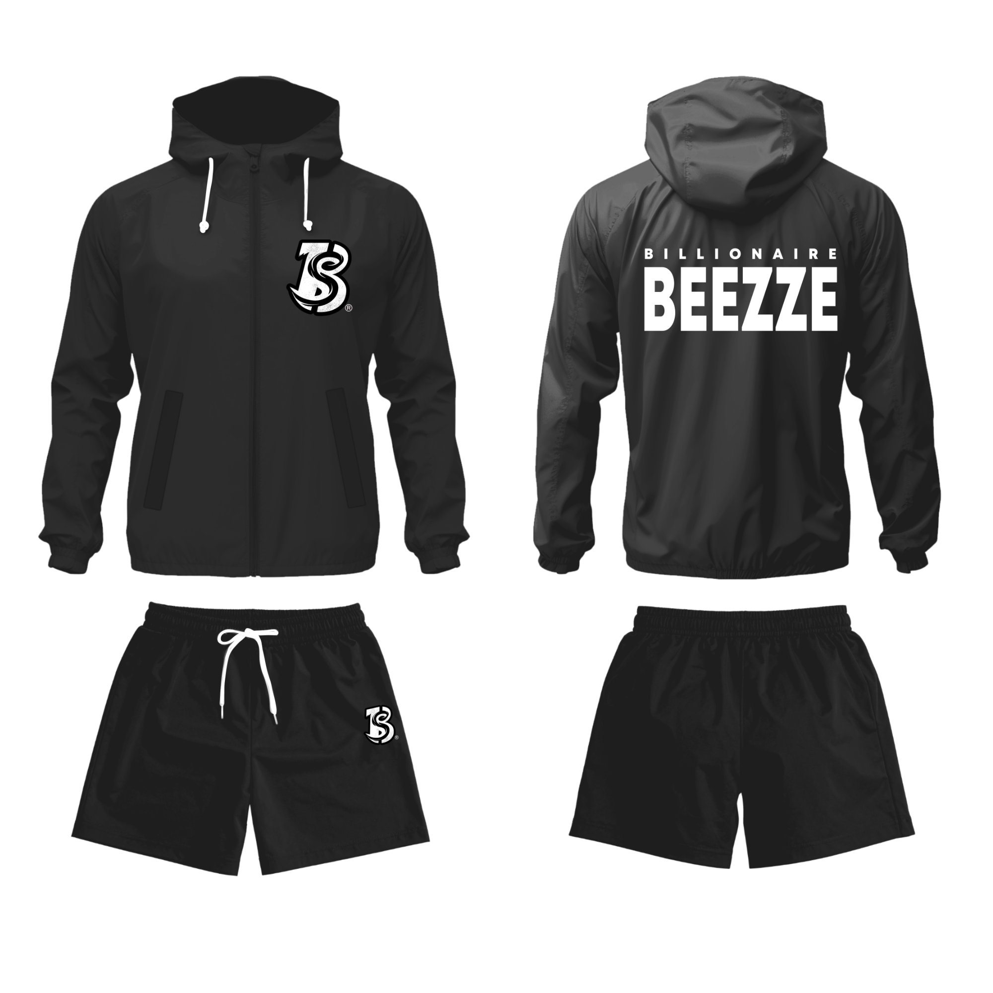 Nylon HOODIE AND SHORT PACK
